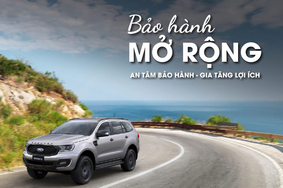 An tân cùng 6 lợi ích của gói bảo hành mở rộng Ford