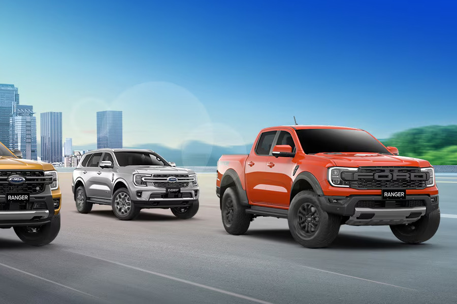 Ford ưu đãi tháng 08/2025: Ranger, Everest