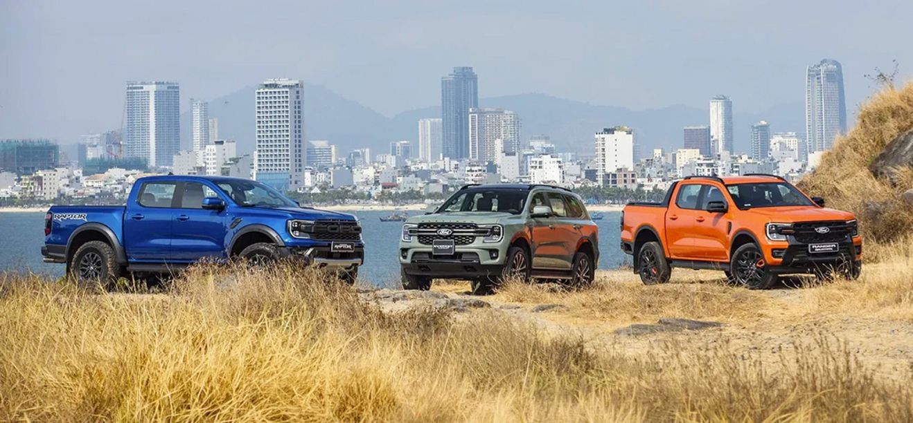 Ford Ranger và Everest 2026 ra mắt tại Cần Thơ có gì mới?